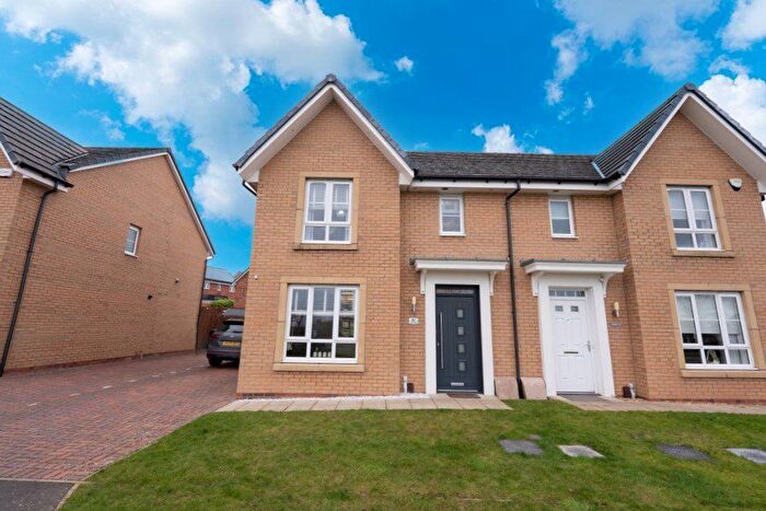 3 Bedroom Semi Detached House For Sale In Skylark Wynd, Motherwell, ML1
