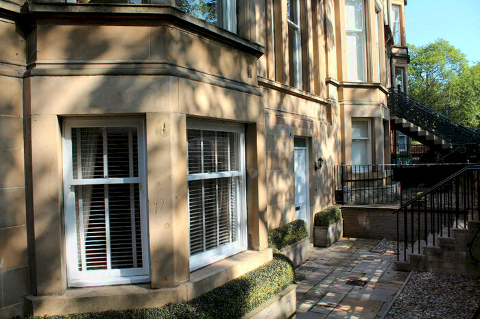 2 Bedroom Flat To Rent In Bowmont Gardens, Main Door, Dowanhill, Glasgow, G12