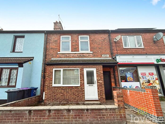 3 Bedroom Terraced House To Rent In Campbell Street, Gainsborough, DN21