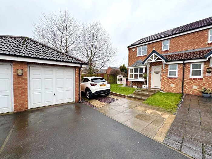 3 Bedroom Semi Detached House For Sale In Cottingham Grove, Thornley, Durham, County Durham, DH6
