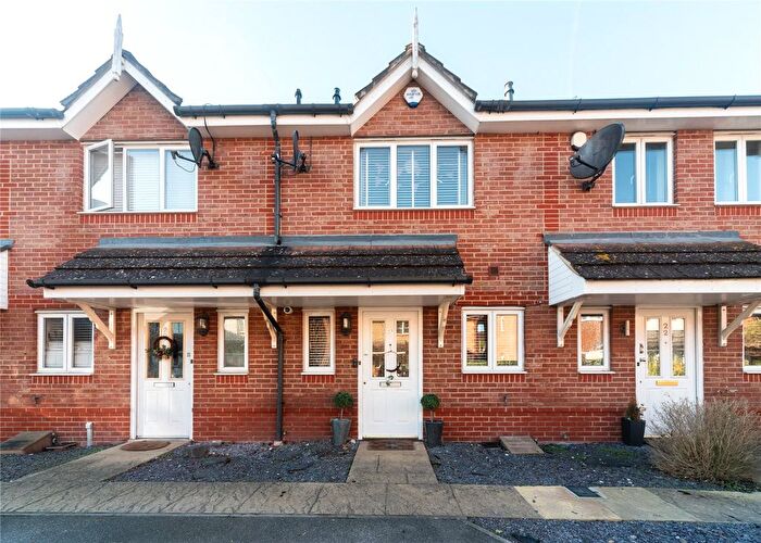 2 Bedroom Terraced House For Sale In Campbell Close, Byfleet, West Byfleet, Surrey, KT14
