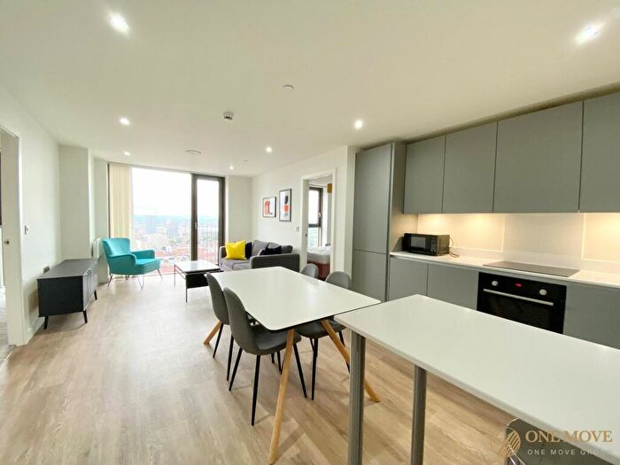 2 Bedroom Flat To Rent In Oxygen Tower, Manchester, M1