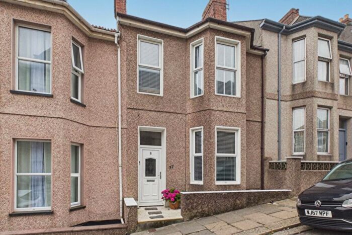 3 Bedroom Terraced House For Sale In Rosebery Avenue, Plymouth, PL4