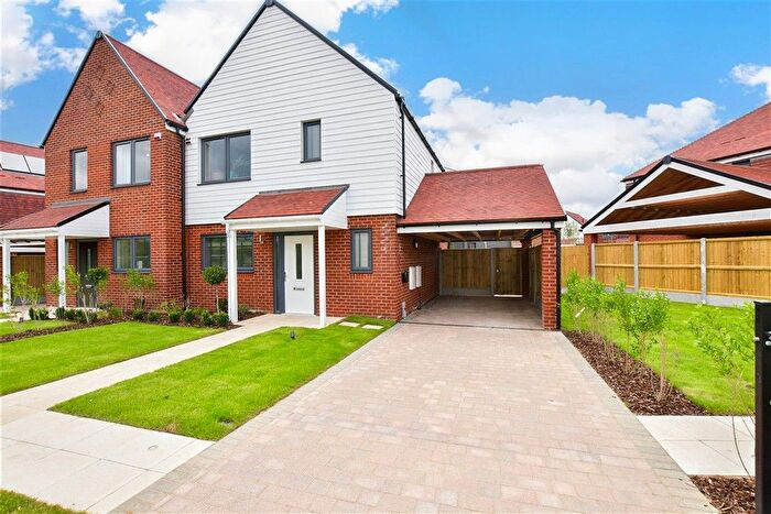 3 Bedroom Semi-Detached House For Sale In Nassella Gardens, Grasmere Gardens (Phase ), Chestfield, Whitstable, Kent, CT5