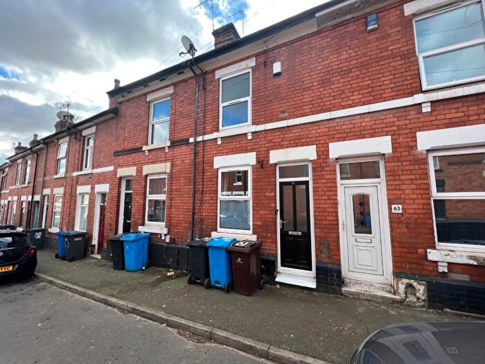 2 Bedroom Terraced House To Rent In Wild Street, Derby, Derbyshire, DE1