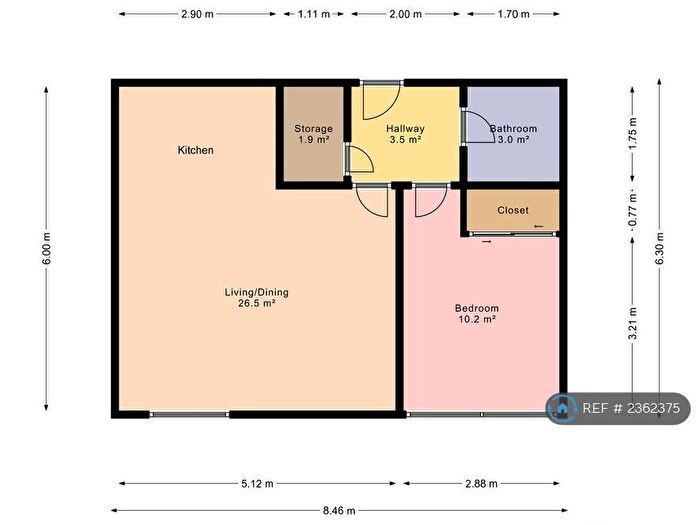 1 Bedroom Flat To Rent In Churchill Place, Basingstoke, RG21