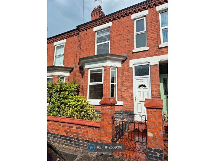 3 Bedroom Terraced House To Rent In Ruskin Road, Crewe, CW2