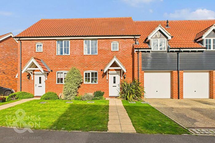 2 Bedroom Terraced House For Sale In Dunlin Drive, Wymondham, NR18