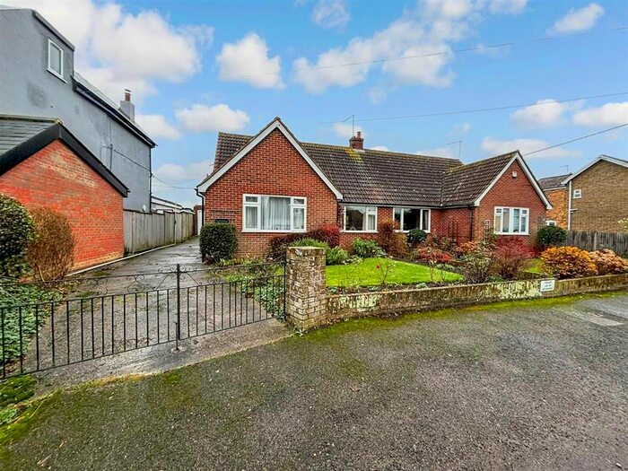 3 Bedroom Semi-Detached Bungalow For Sale In The Street, Finglesham, Deal, Kent, CT14