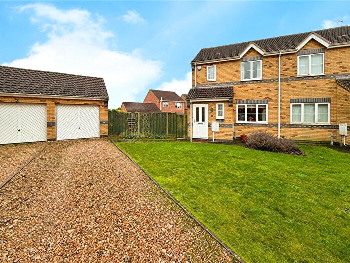 3 Bedroom Semi Detached House For Sale In Rosedale Close, Cherry Willingham, Lincoln, Lincolnshire, LN3