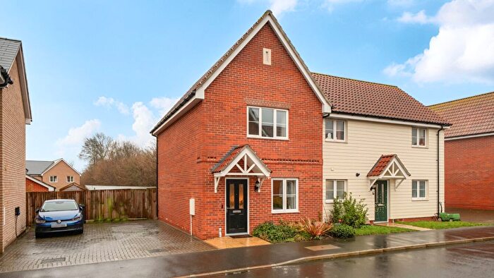 2 Bedroom Semi-Detached House For Sale In Farthing Land, Elmswell, IP30