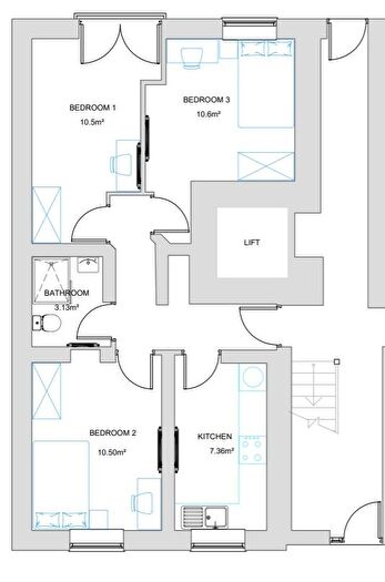 1 Bedroom Apartment To Rent In Reeds Lane, CH46