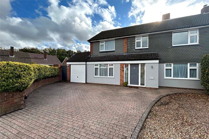 4 Bedroom Semi Detached House For Sale In Hazel Road, Mytchett, Surrey, GU16