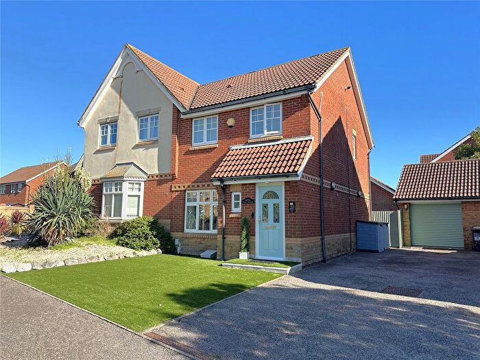 3 Bedroom Semi-Detached House For Sale In Samoa Way, Eastbourne, East Sussex, BN23