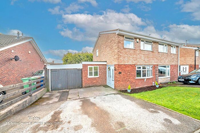 3 Bedroom Semi Detached House For Sale In Marconi Place, Hednesford, Cannock, WS12