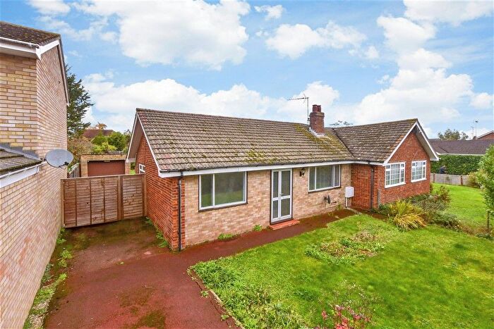 2 Bedroom Semi Detached Bungalow For Sale In Rushford Close, Headcorn, Ashford, Kent, TN27
