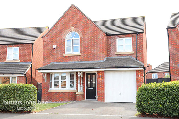 4 Bedroom Detached House For Sale In Lostock Drive, Middlewich, CW10