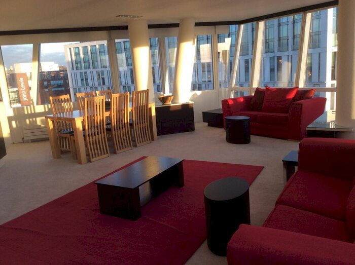 3 Bedroom Flat To Rent In One Park West, Strand Street, Liverpool, L1