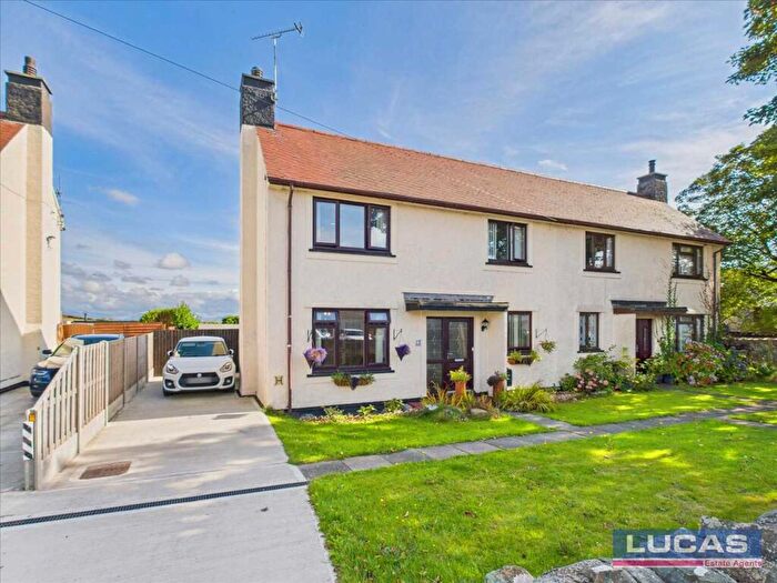 2 Bedroom Semi-Detached House For Sale In Minffordd Road, Caergeiliog, LL65