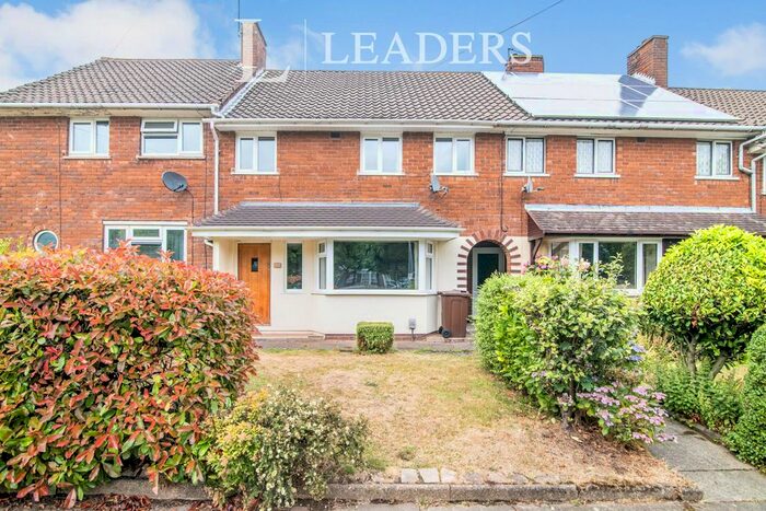 3 Bedroom Terraced House To Rent In King George Crescent, Rushall, Walsall, WS4