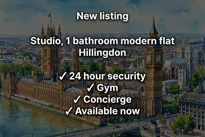 Studio To Rent In Uxbridge Road, Hayes, UB4