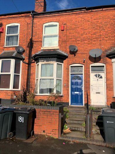 3 Bedroom Terraced House To Rent In Wellington Road, Handsworth B20
