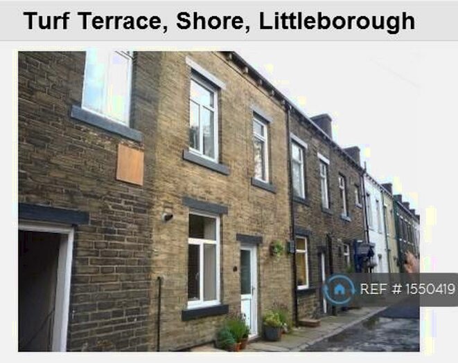 3 Bedroom Terraced House To Rent In Turf Terrace, Littleborough, OL15