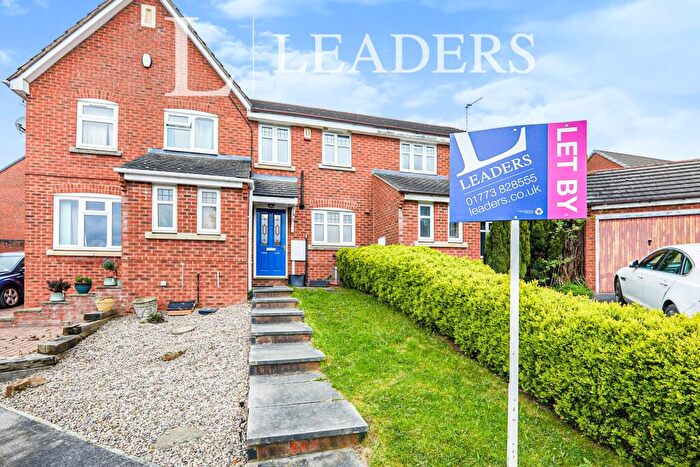 2 Bedroom Town House To Rent In Walgrave Close, DE56