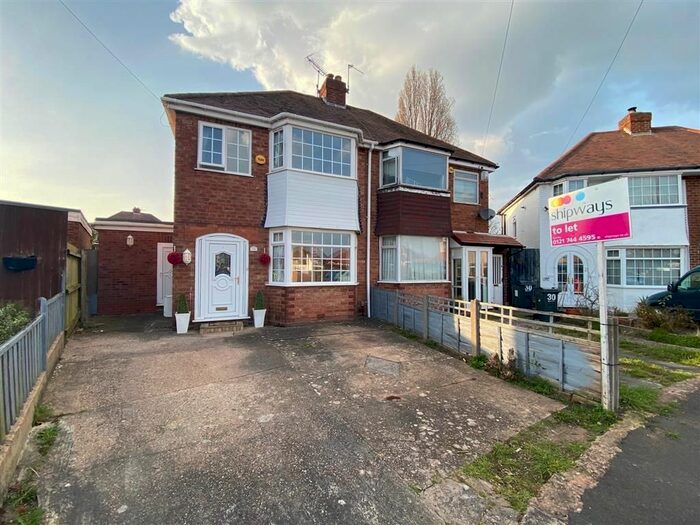 2 Bedroom Semi-Detached House To Rent In Sunleigh Grove, Birmingham, B27