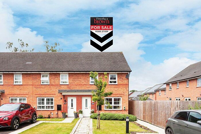 3 Bedroom End Of Terrace House For Sale In Larch Place, Somerford, Congleton, CW12