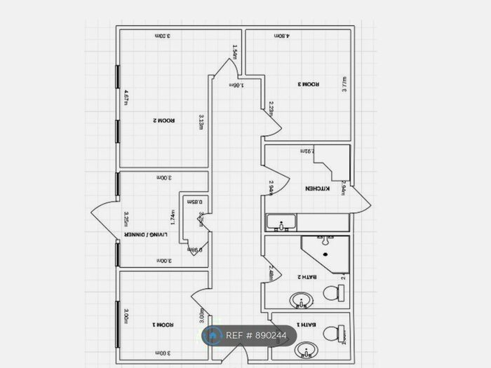 3 Bedroom Flat To Rent In Norse House, London, SE5