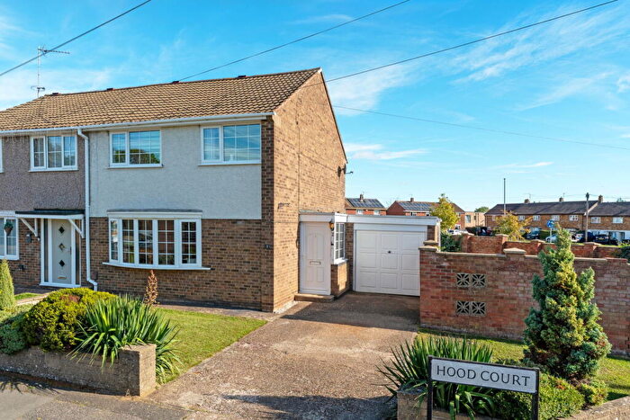 3 Bedroom Semi Detached House For Sale In Hood Court, Corby, Northamptonshire, NN17