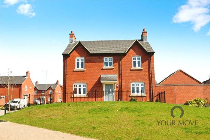3 Bedroom Detached House For Sale In Primrose Walk, Ravenstone, Coalville, Leicestershire, LE67