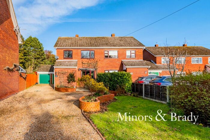 3 Bedroom Semi-Detached House For Sale In Thompson Road, Griston, Thetford IP25