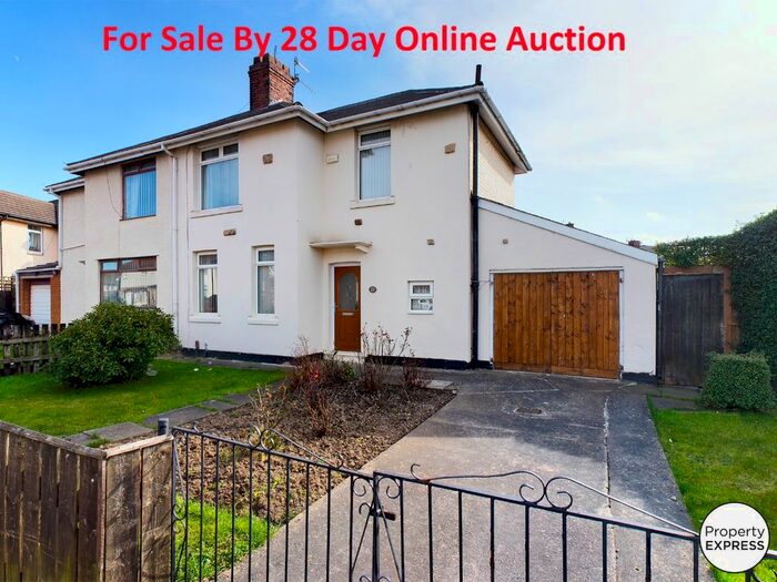 3 Bedroom Semi-Detached House For Sale In Eastcroft Road, Middlesbrough, North Yorkshire, TS6