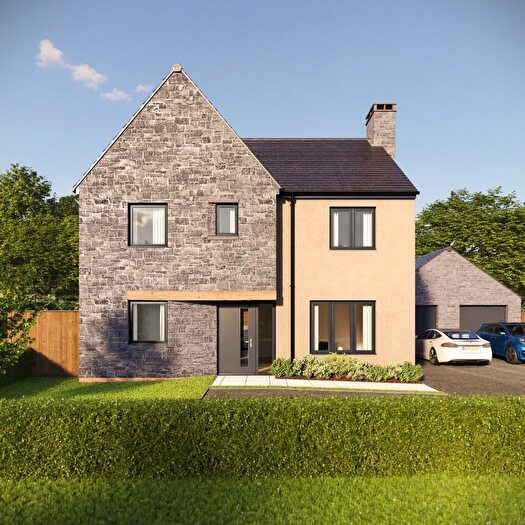 4 Bedroom Detached House For Sale In Tri Castell, Cross Ash, Abergavenny, NP7