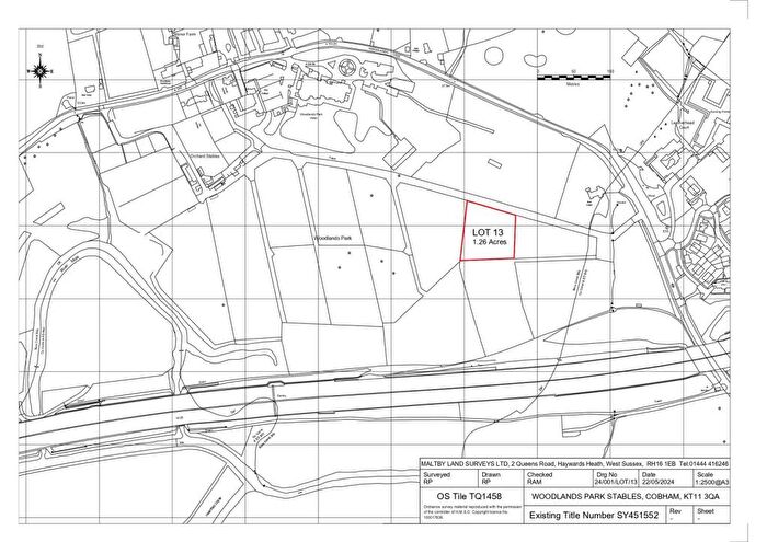 Plot For Sale In Woodlands Lane, Stoke D'Abernon, Cobham, Surrey, KT11