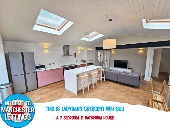 7 Bedroom House To Rent In Ladybarn Crescent Manchester, M14