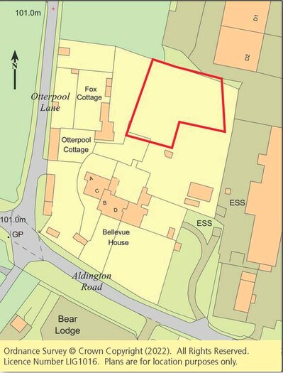 Land For Sale In Land Adj Bellevue, Otterpool Lane, Lympne, Hythe, CT21