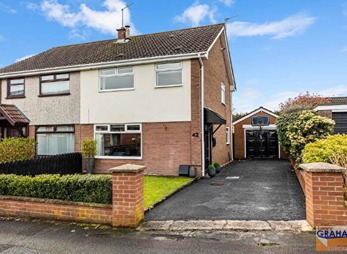 3 Bedroom Semi-Detached House For Sale In Fulmar Avenue, Lisburn, BT28