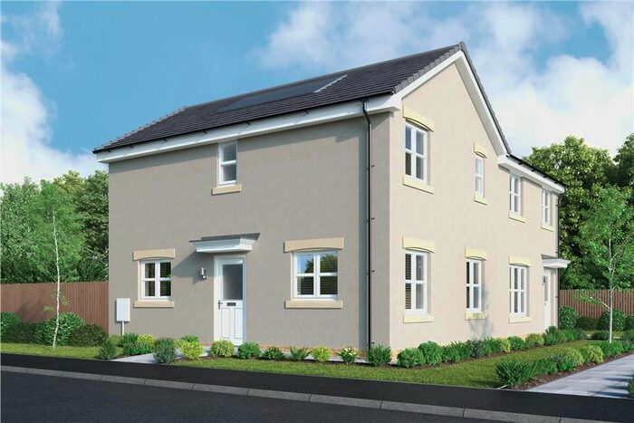 3 Bedroom Semi Detached House For Sale In "Carlton Da Semi" At Bradshaw Lane, Edinburgh, EH12