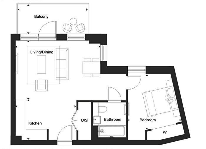 1 Bedroom Flat For Sale In Kennington Lane, London, SE11