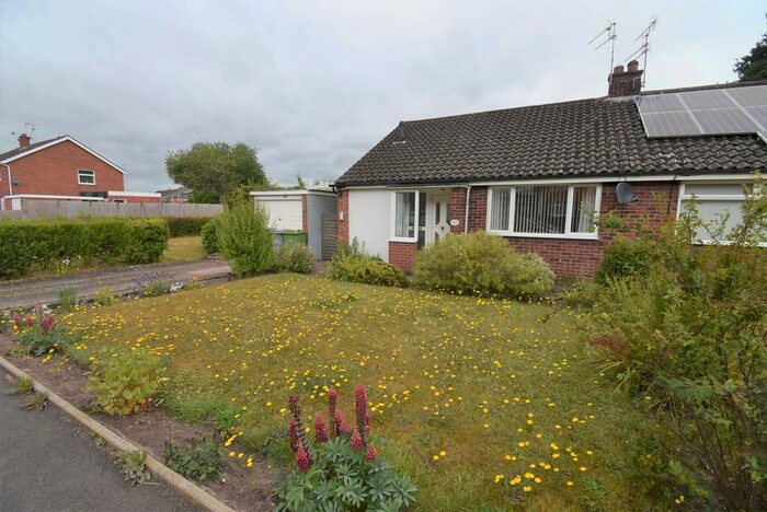 2 Bedroom Semi-Detached Bungalow To Rent In Harpur Crescent, Alsager, Stoke-On-Trent, ST7
