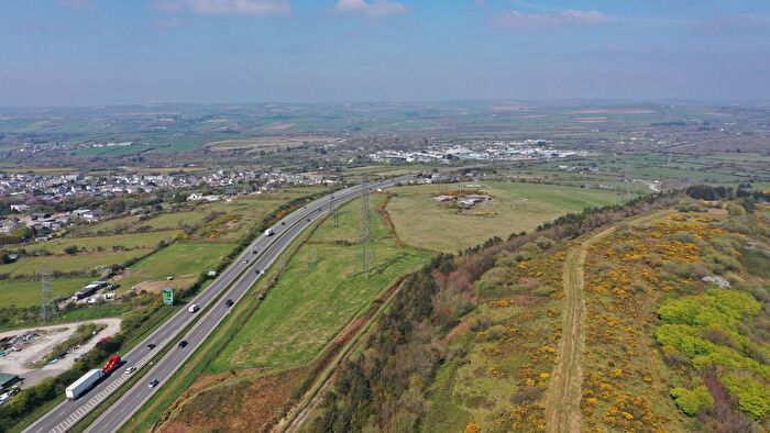 Land For Sale In Indian Queens, St Columb, TR9