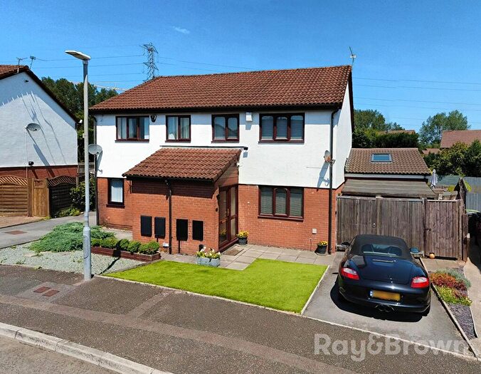 3 Bedroom Semi-Detached House For Sale In Pennyroyal Close, St. Mellons, Cardiff, CF3