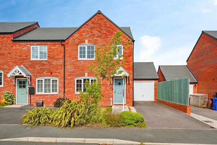 3 Bedroom End Of Terrace House For Sale In Francome Drive, Bramshall, Uttoxeter, ST14