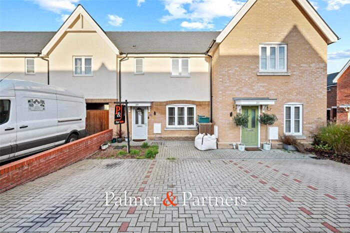 2 Bedroom Terraced House For Sale In Panache Road, Chesterwell, Colchester, Essex, CO4