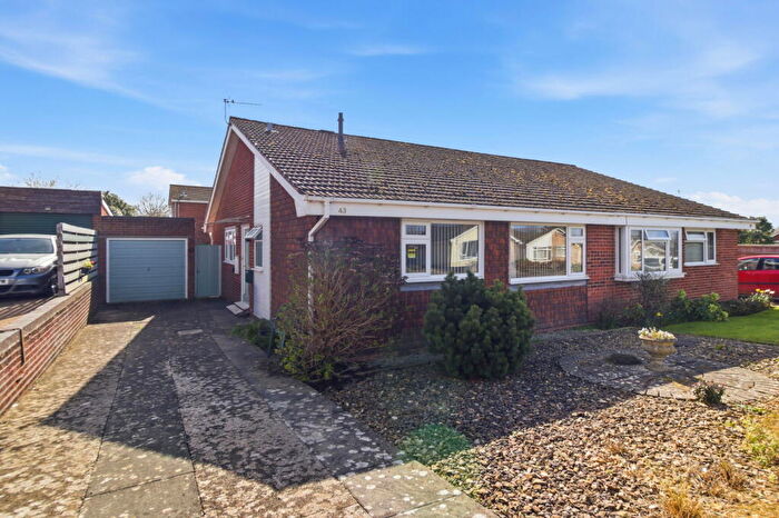 2 Bedroom Semi-Detached Bungalow For Sale In Biddulph Way, Ledbury, Herefordshire, HR8