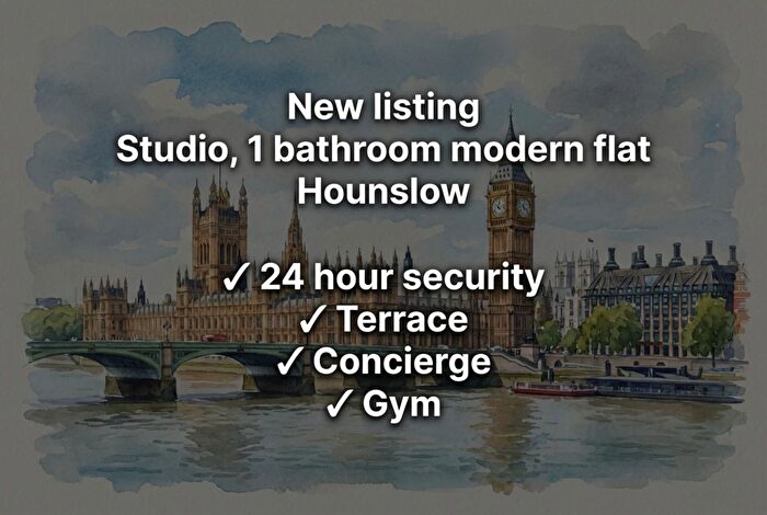 Studio To Rent In Victoria Road, Feltham, TW13