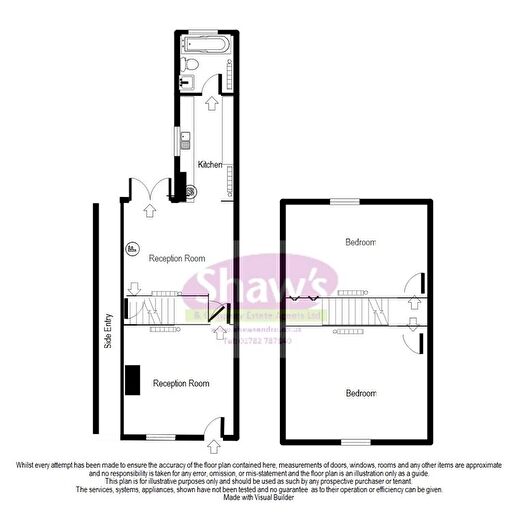 2 Bedroom Terraced House For Sale In Church Street, Talke, Stoke-On-Trent, ST7